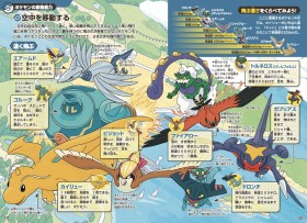 Pokémon Ecology Encyclopedia Reveals First 10 Pages: Flight Speed Comparisons of Dragonite and Golurk, Plus 14 Official Themed Goods